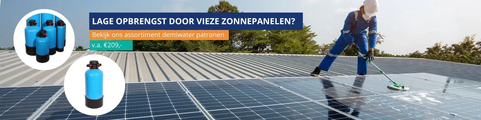 AQMOS filtersystemen en demiwater