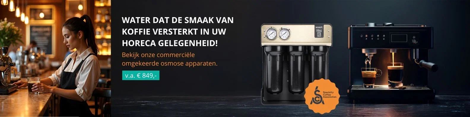 Ecosoft Robust Coffee omgekeerde osmose