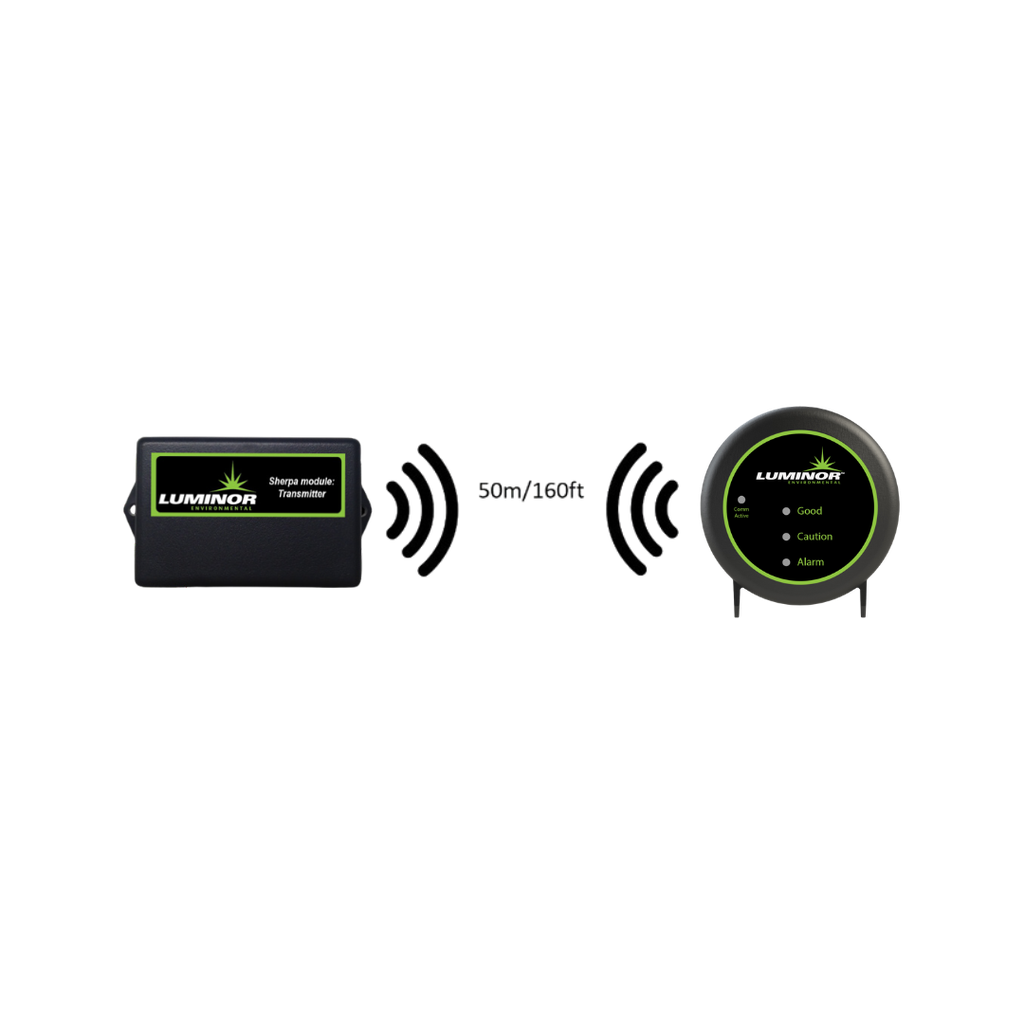 LuminorUV SHERPA Transmitter Receiver Range 50meter