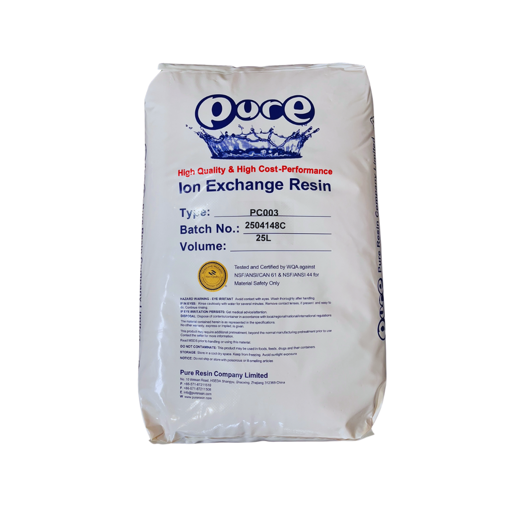 Wateronthardingshars Pure Resin PC 003 voor ontharding 25 liter zak