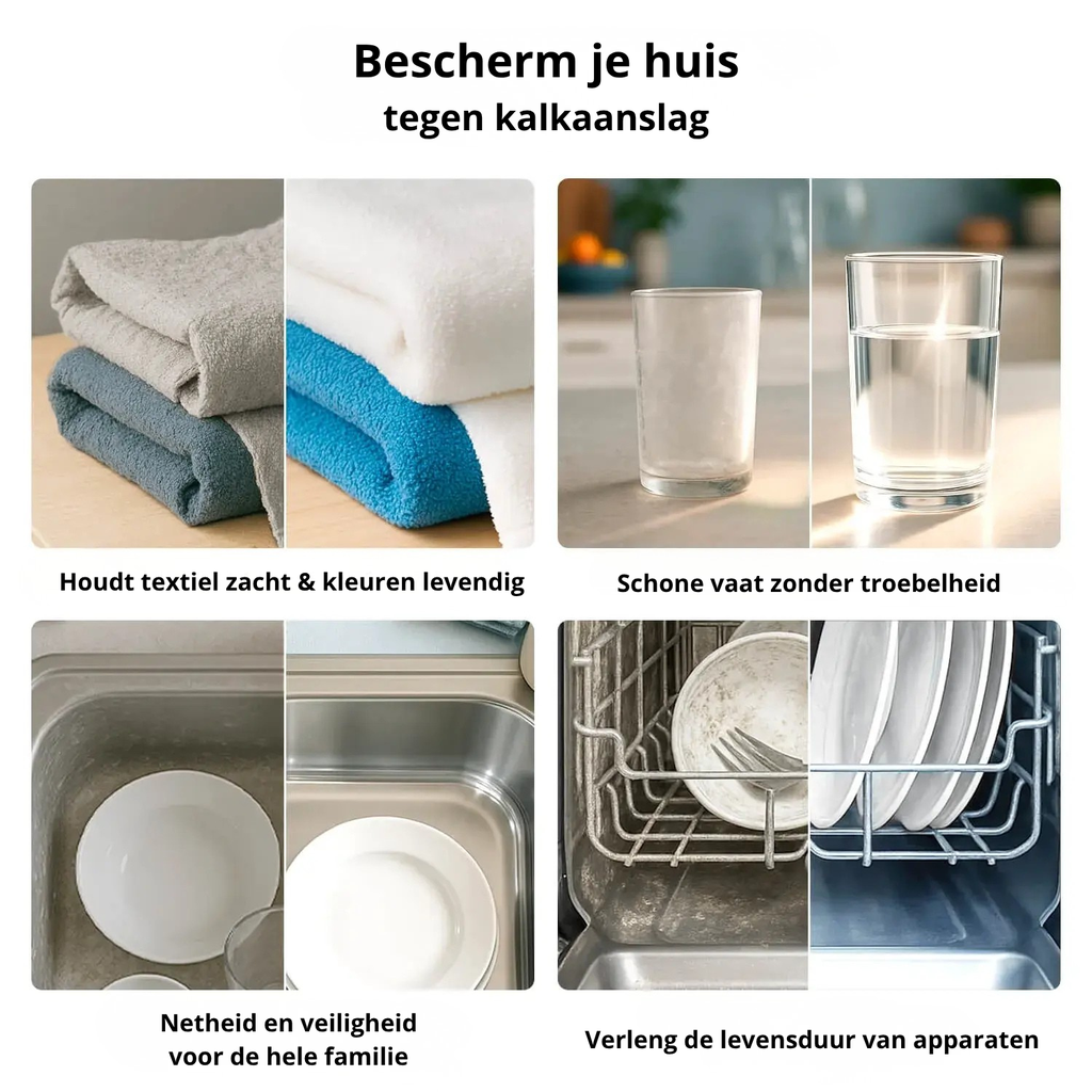 De voordelen van een waterontharder zachte was en schone vaat