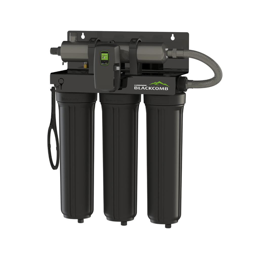 Blackcomb 5.1 Rack Trio: Modulair All-in-One UV system with 3 pre-filters