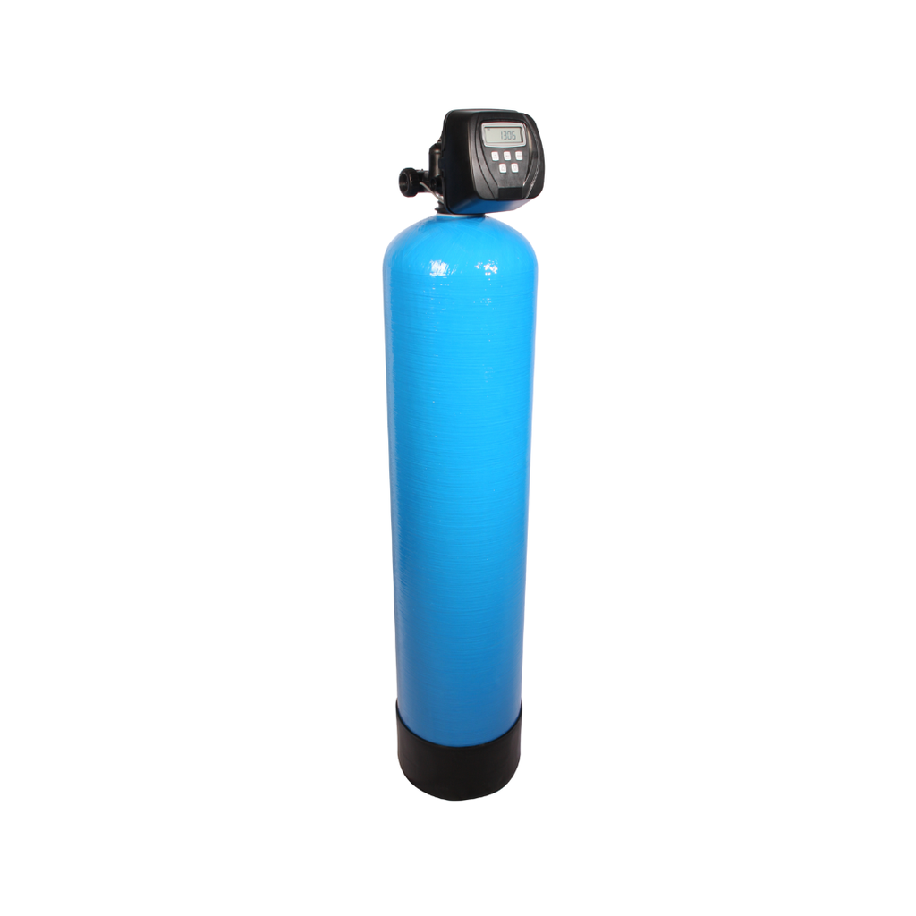 Actief Koolstoffilter met Backwash in Drukfles 12x52 - Chloor Verwijderen uit Drinkwater en Smaak Verbeteren  