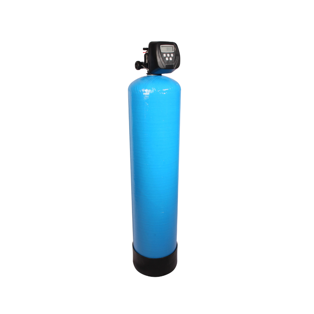 Actief Koolstoffilter met Backwash in Drukfles 13x54 - Chloor Verwijderen uit Drinkwater en Smaak Verbeteren  
