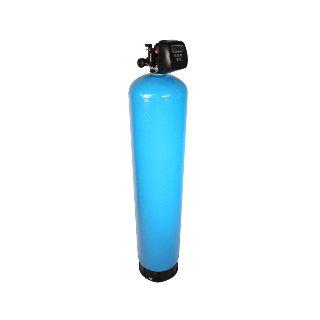 Actief Koolstoffilter met Backwash in Drukfles 14x65 - Chloor Verwijderen uit Drinkwater en Smaak Verbeteren  
