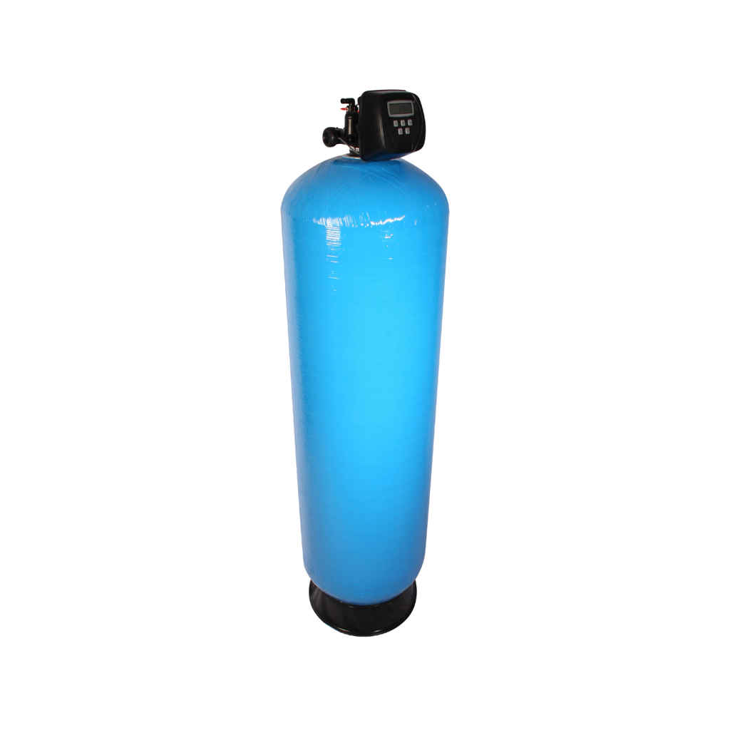 Actief Koolstoffilter met Backwash in Drukfles 18x65 - Chloor Verwijderen uit Drinkwater en Smaak Verbeteren  