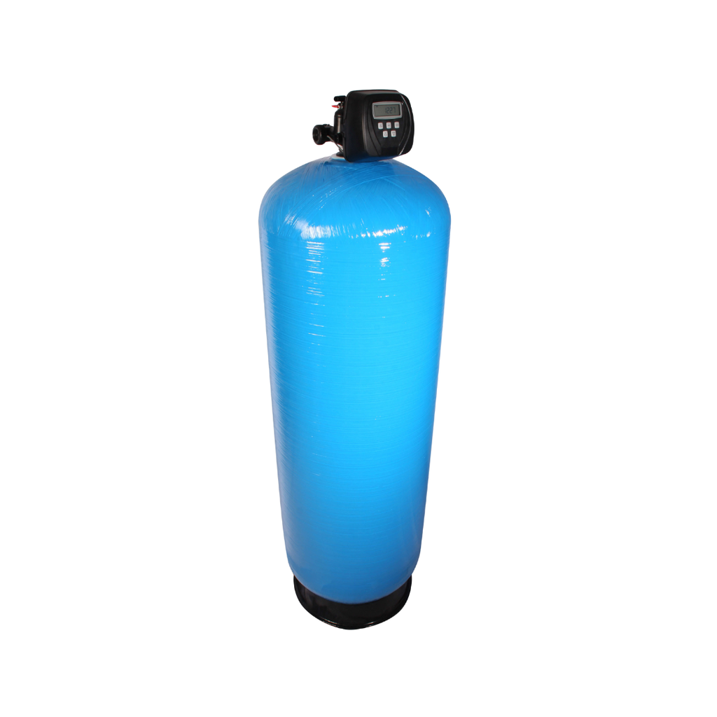 Actief Koolstoffilter met Backwash in Drukfles 21x62 - Chloor Verwijderen uit Drinkwater en Smaak Verbeteren  