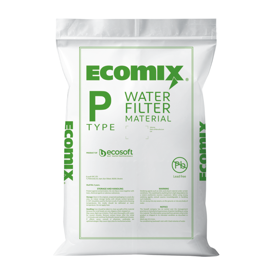 ECOMIX® P Filtermateriaal