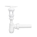 AQMOS Afvalwaterset DN40 met luchtslot en sifon